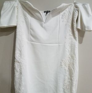 White Dress with beautiful detail